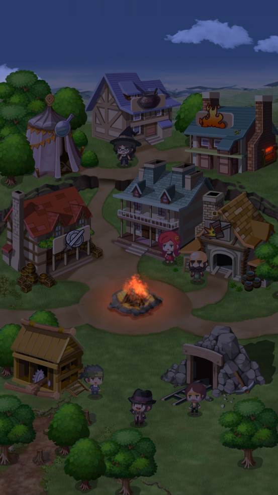 Hero Village Simulator