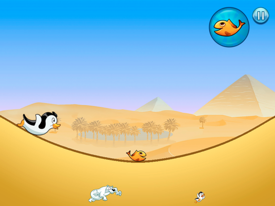 Racing Penguin: Slide and Fly!