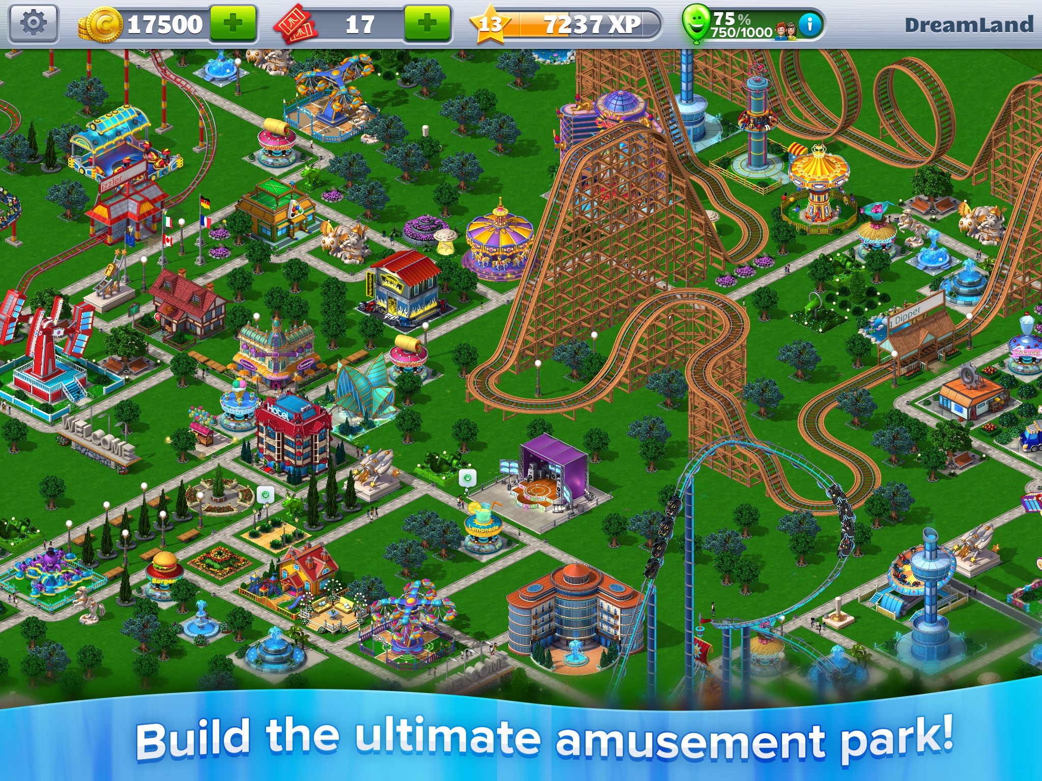 RollerCoaster Tycoon 4 Mobile