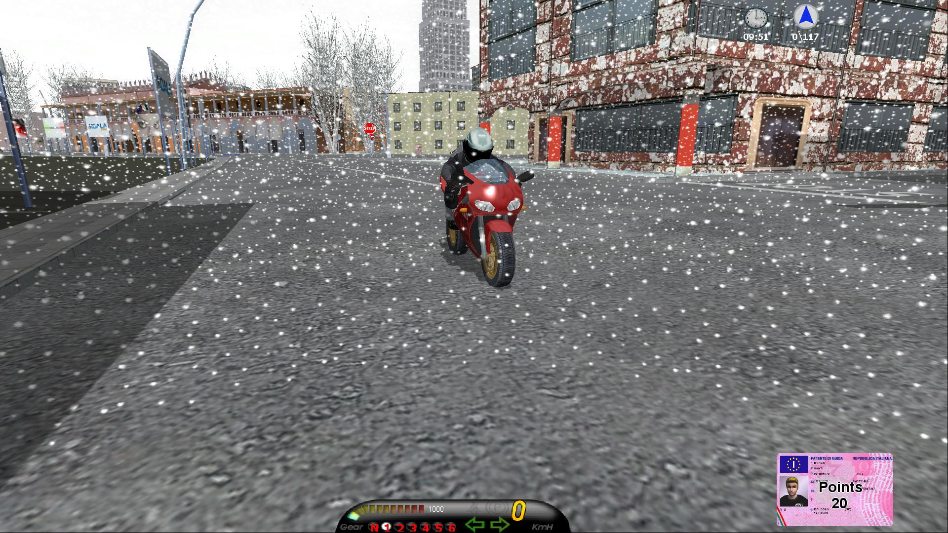 Safety Driving Simulator: Motorbike