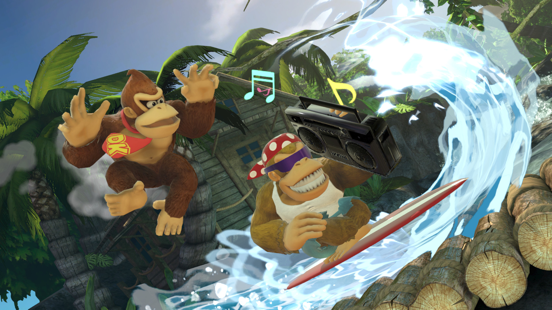 Super Smash Bros. Ultimate: Funky Kong Moveset