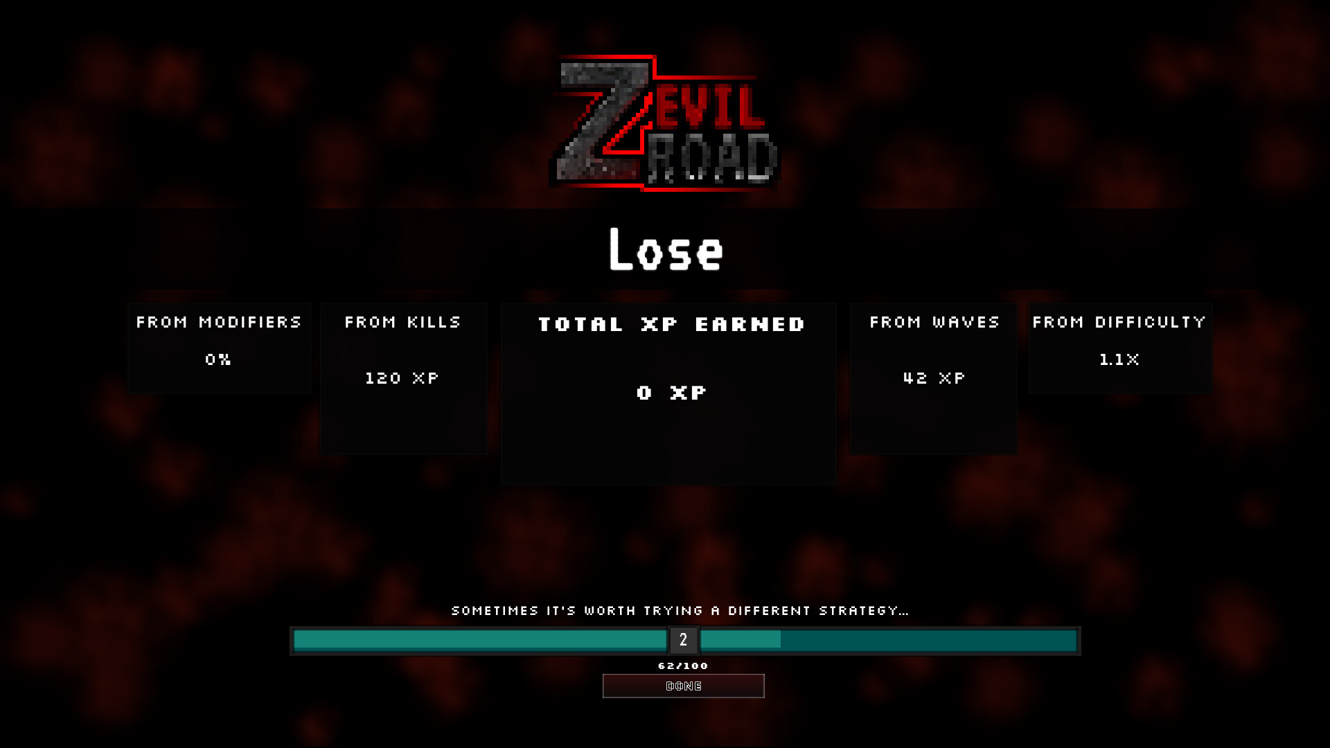 Z Evil Road