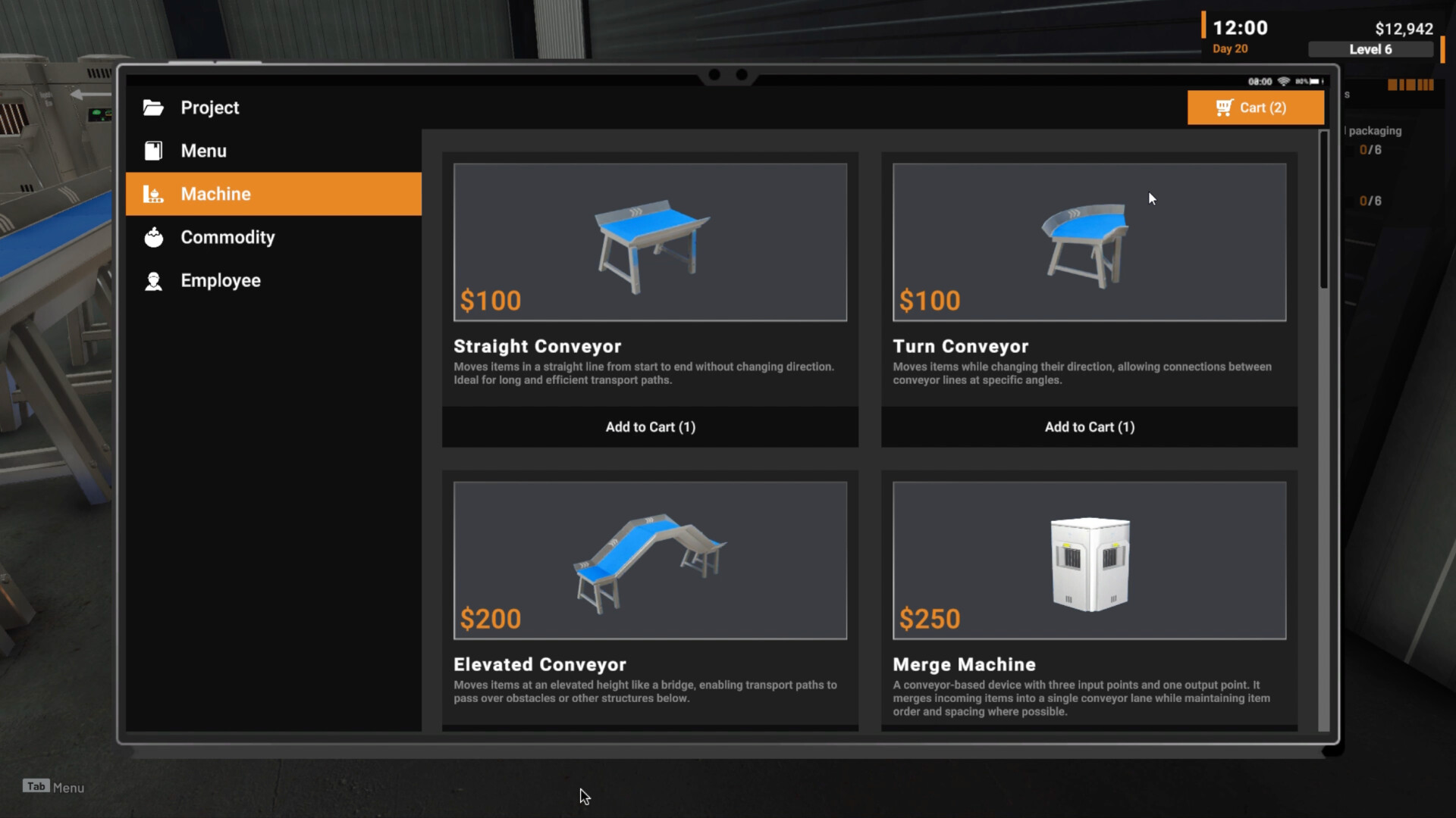 Food Processing Simulator