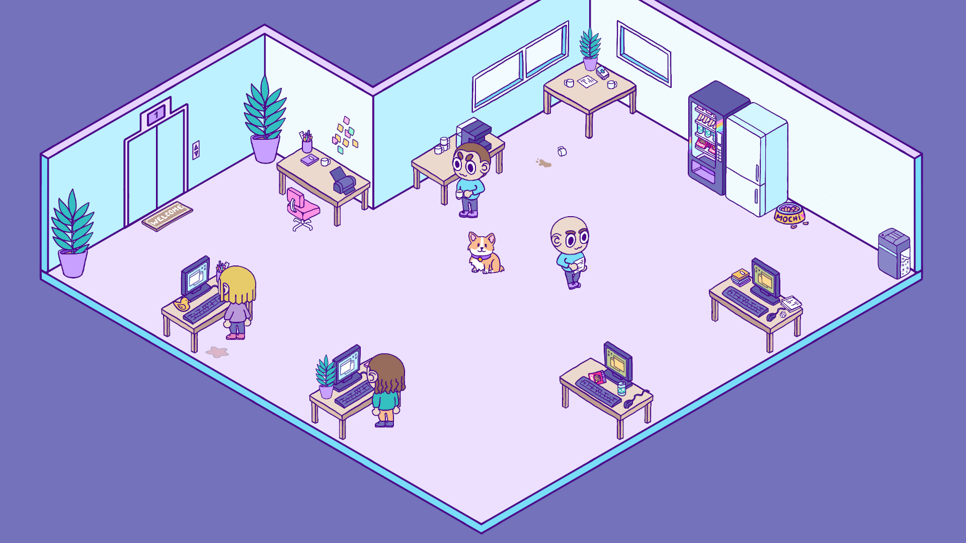 Ruff Day at the Office