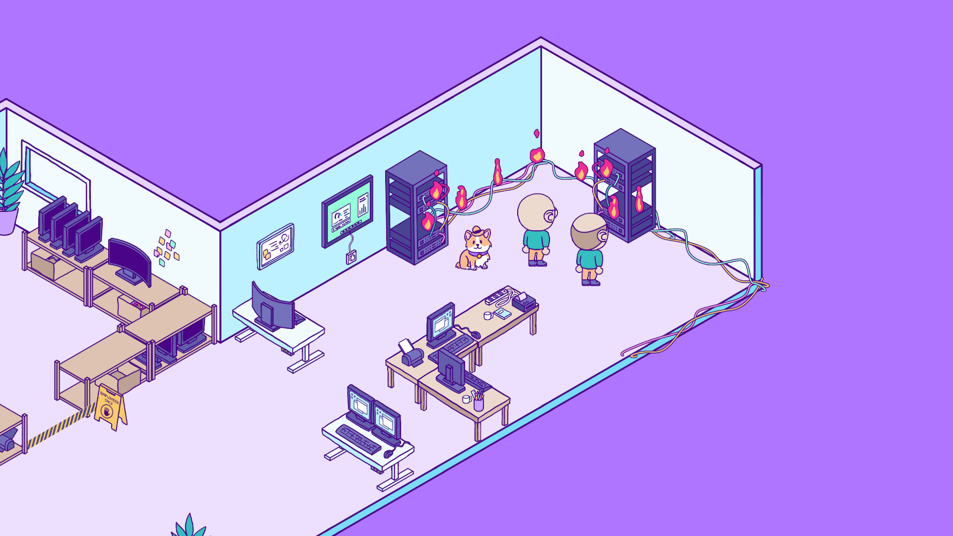 Ruff Day at the Office