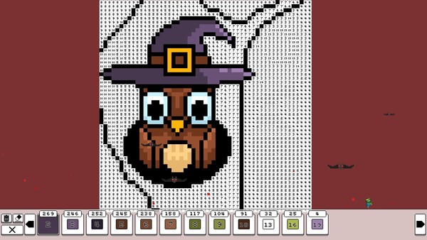 Coloring Pixels: Halloween 7