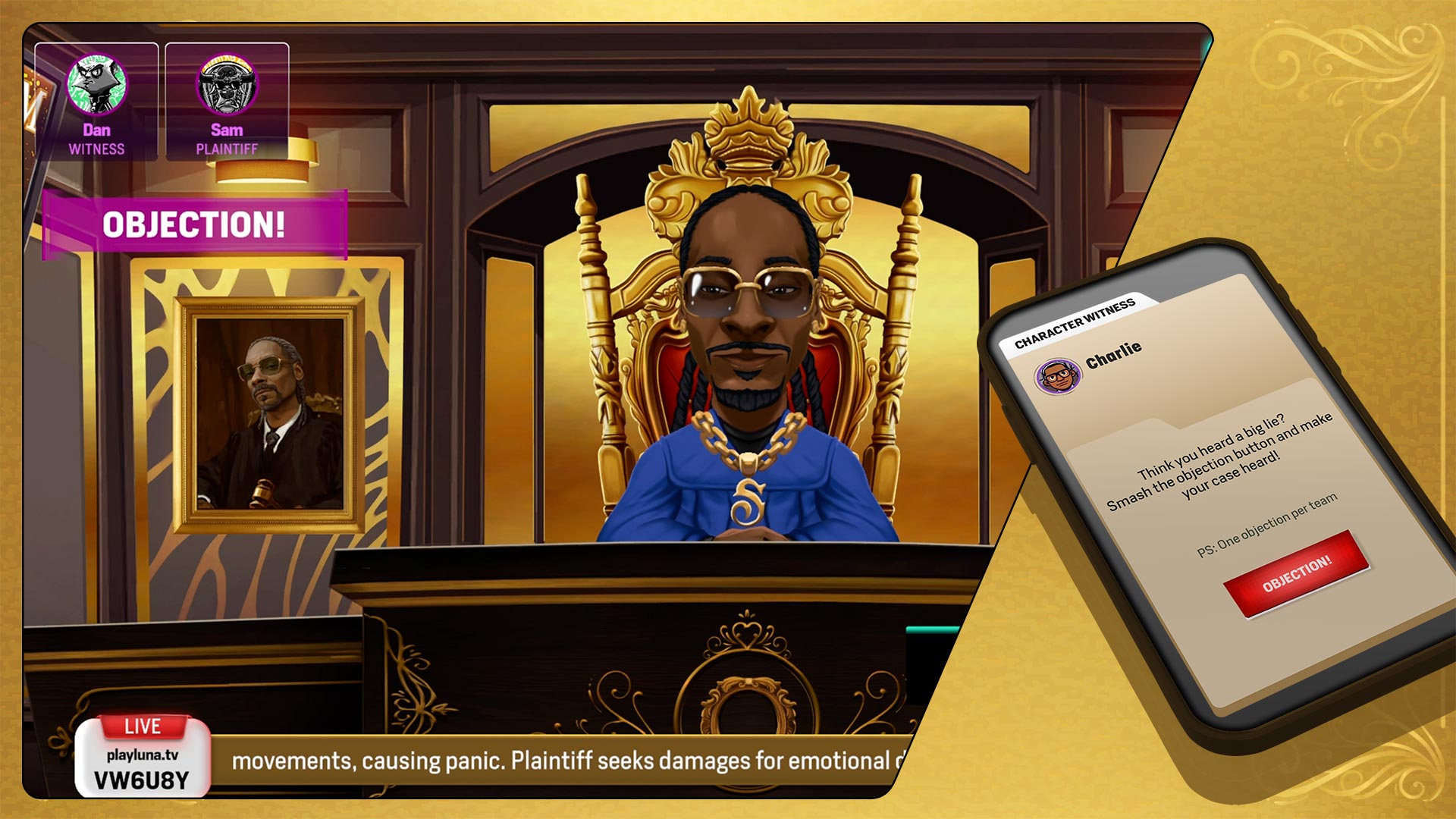 Courtroom Chaos: Starring Snoop Dogg