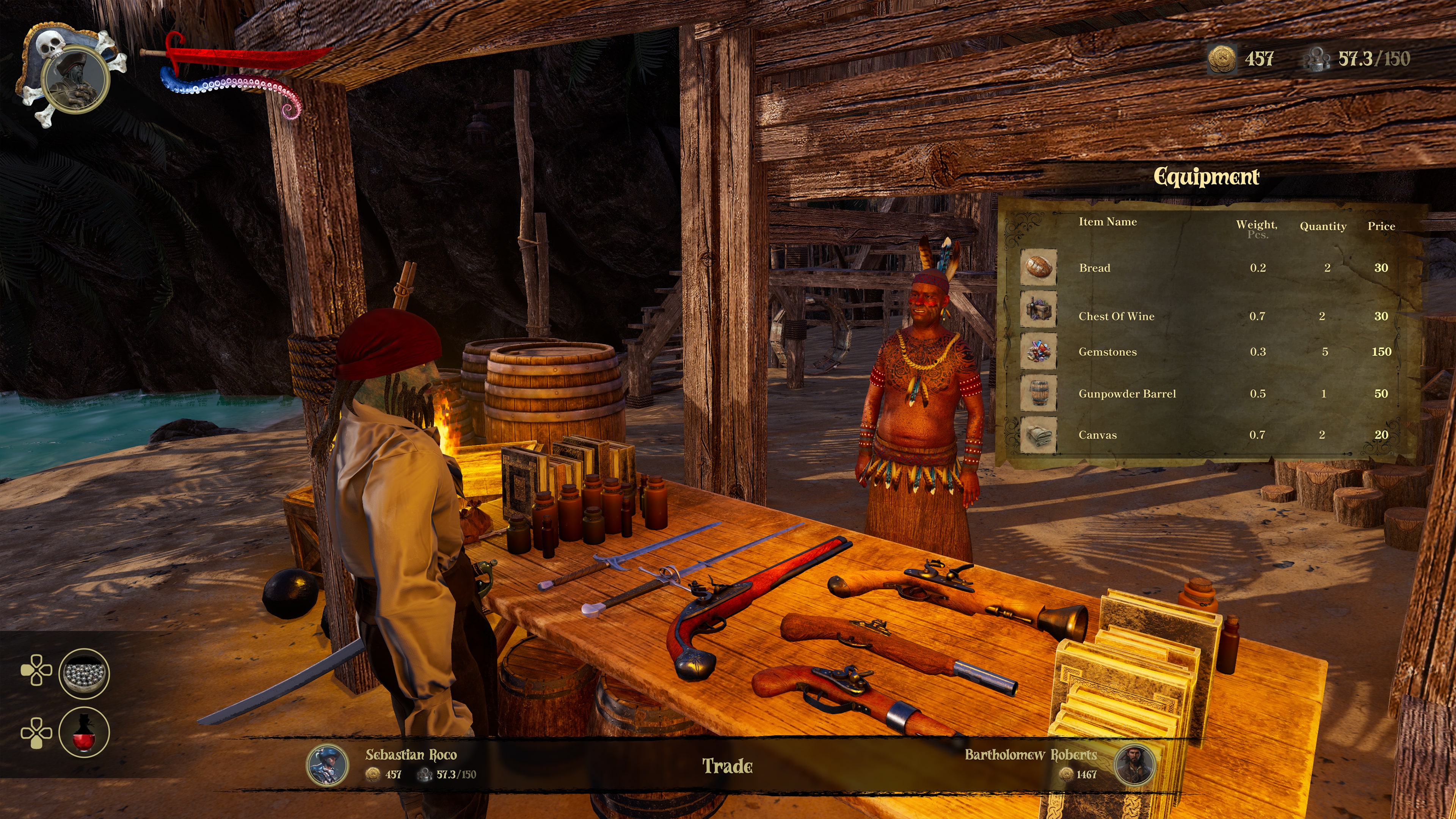 Pirate Simulator: Corsair Skull &amp; Sails