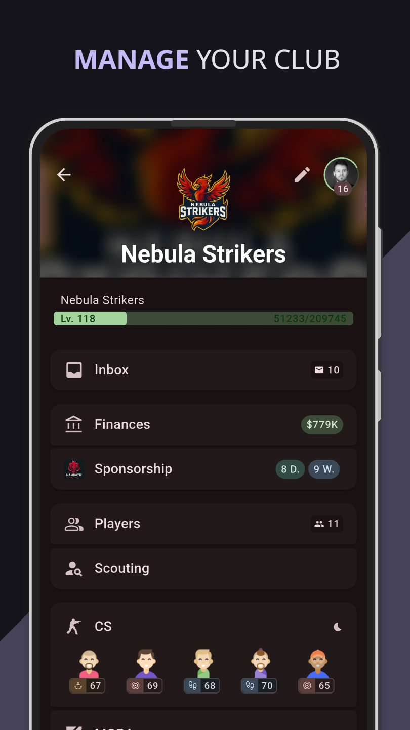 ESMO: Esports Manager Online