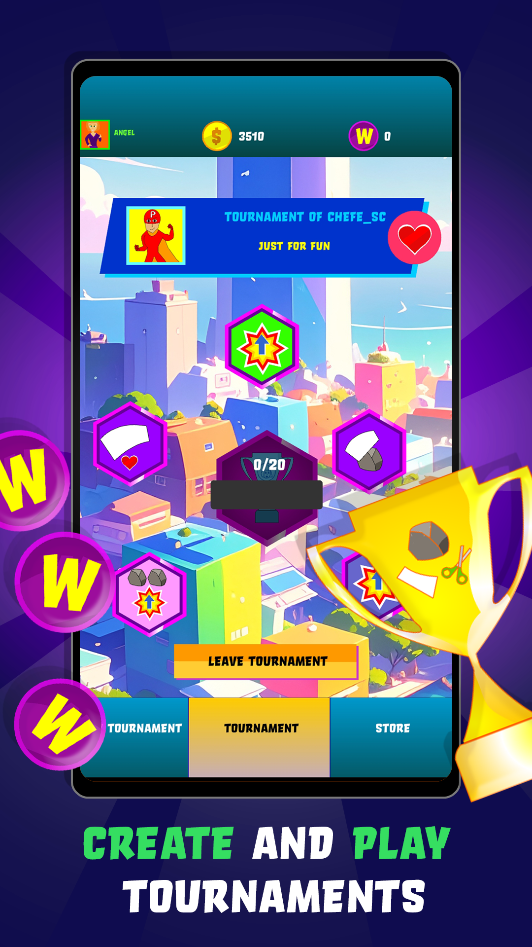 Rock Paper Scissors Action!