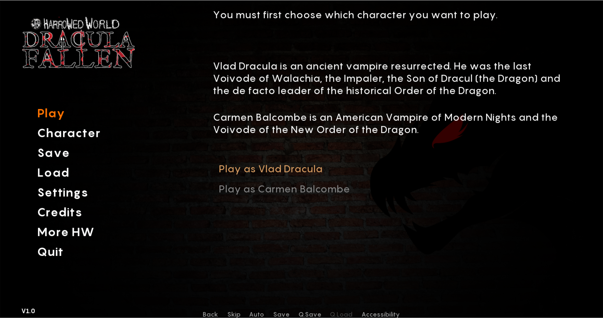 Harrowed World: Dracula Fallen