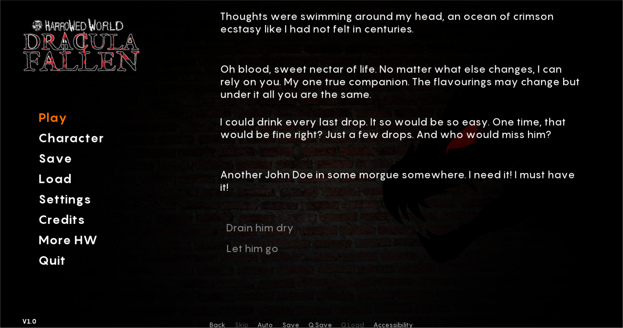 Harrowed World: Dracula Fallen