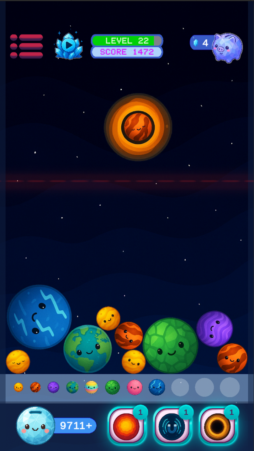 Planets 2048