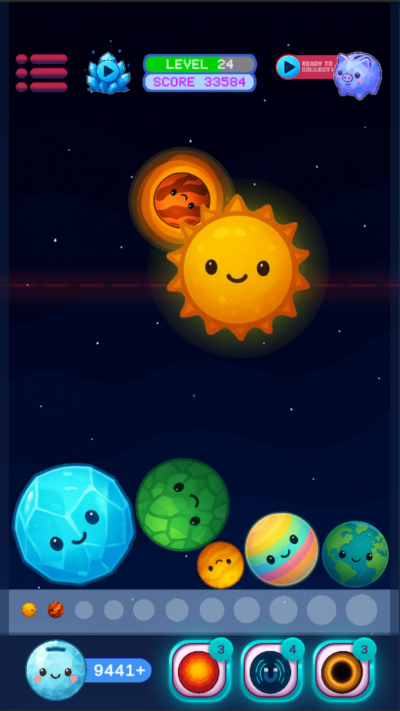 Planets 2048