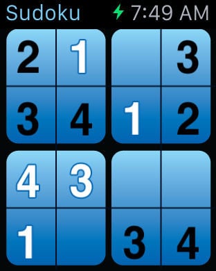 Wrist Sudoku
