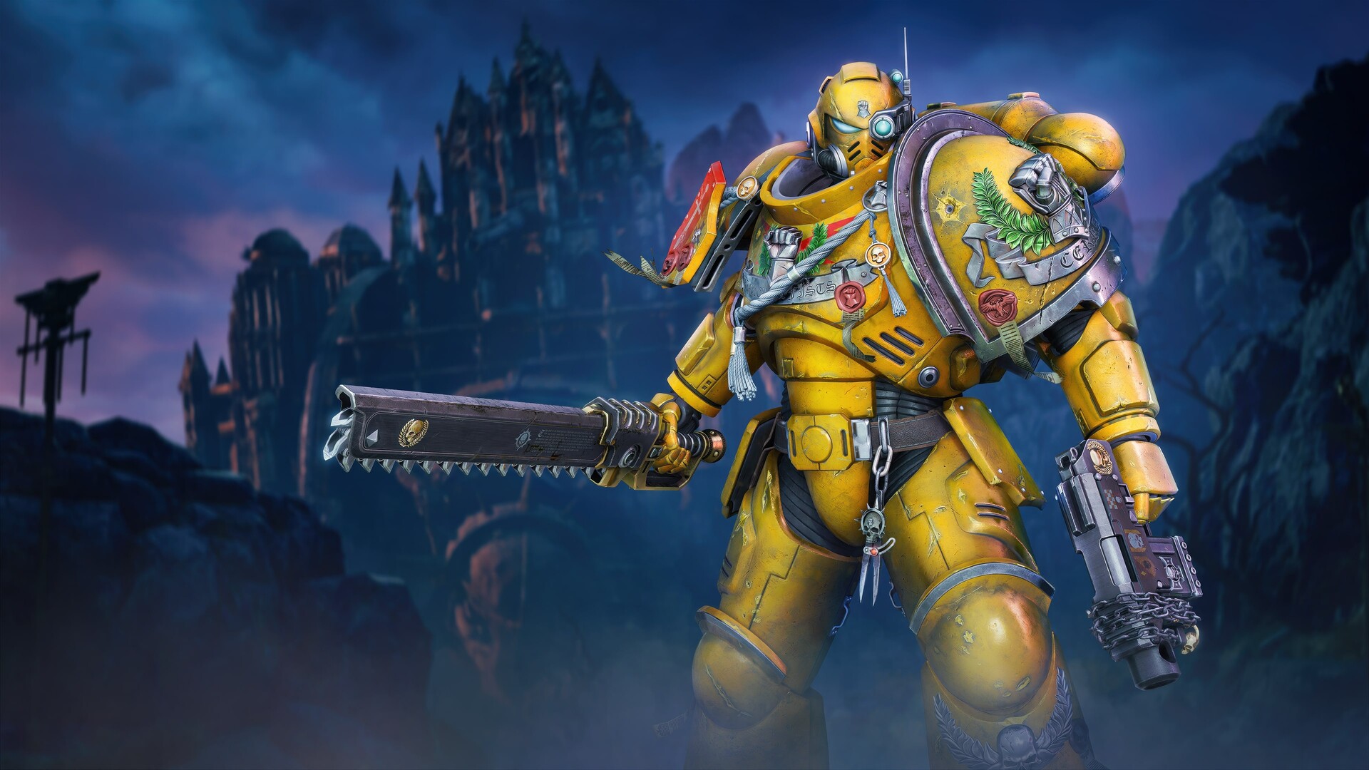 Warhammer 40,000: Space Marine II – Imperial Fists Cosmetic Pack