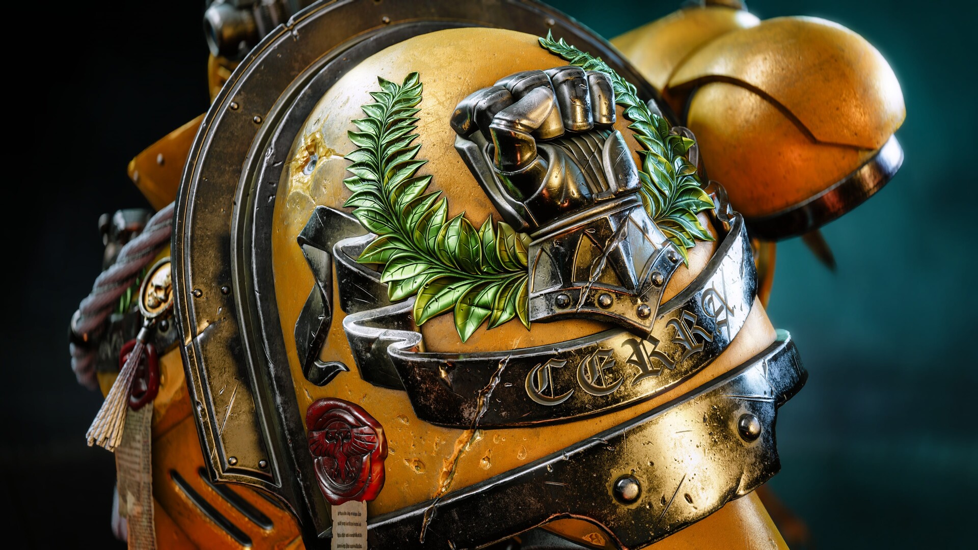 Warhammer 40,000: Space Marine II – Imperial Fists Cosmetic Pack