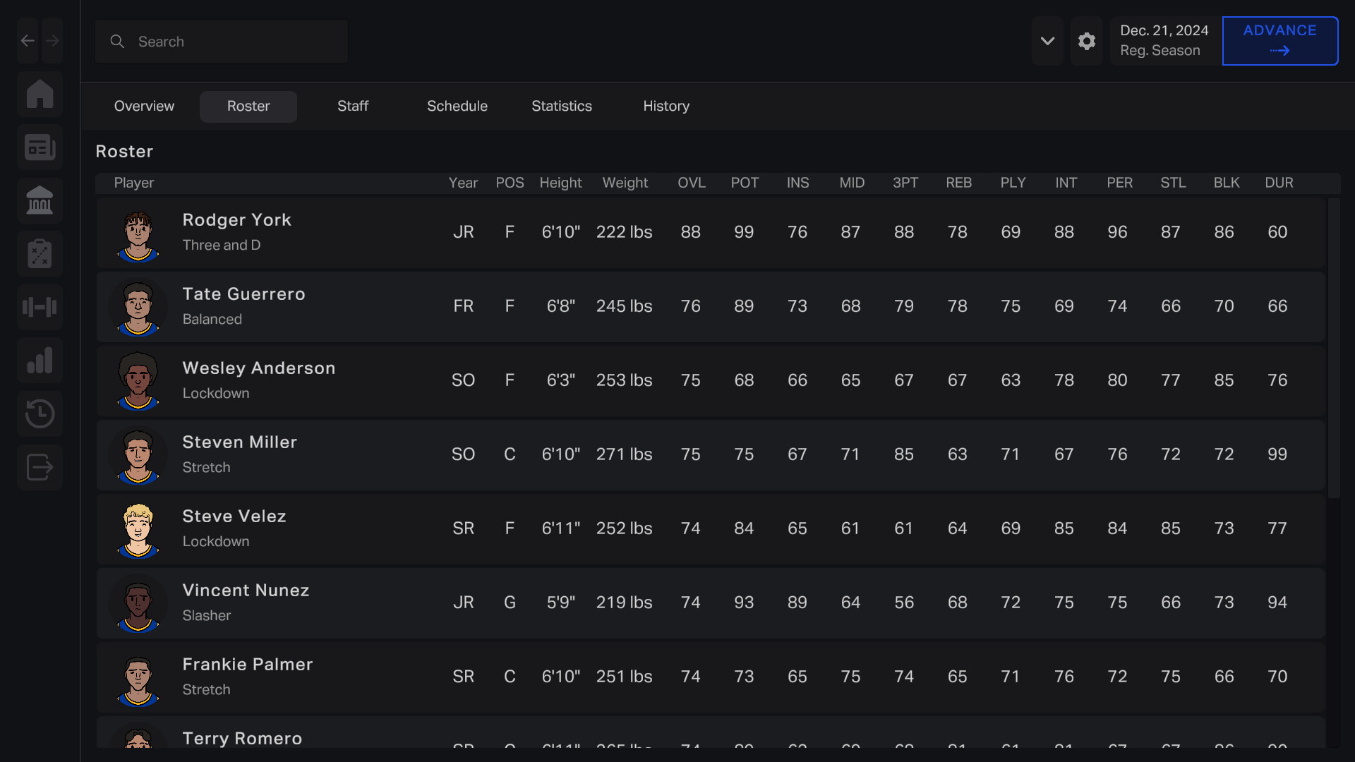 Campus Legends College Basketball