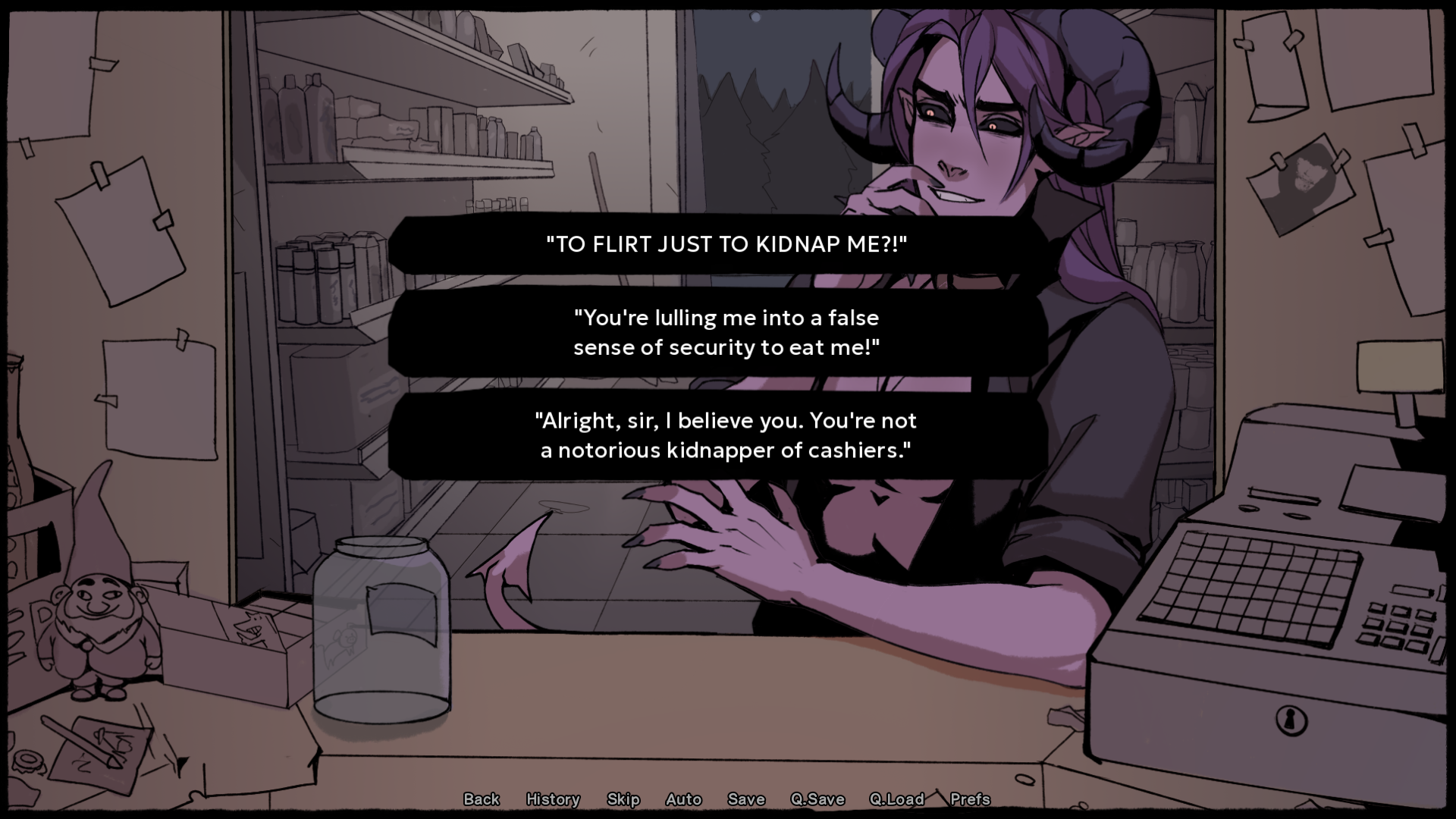 Don’t Eat the Cashier