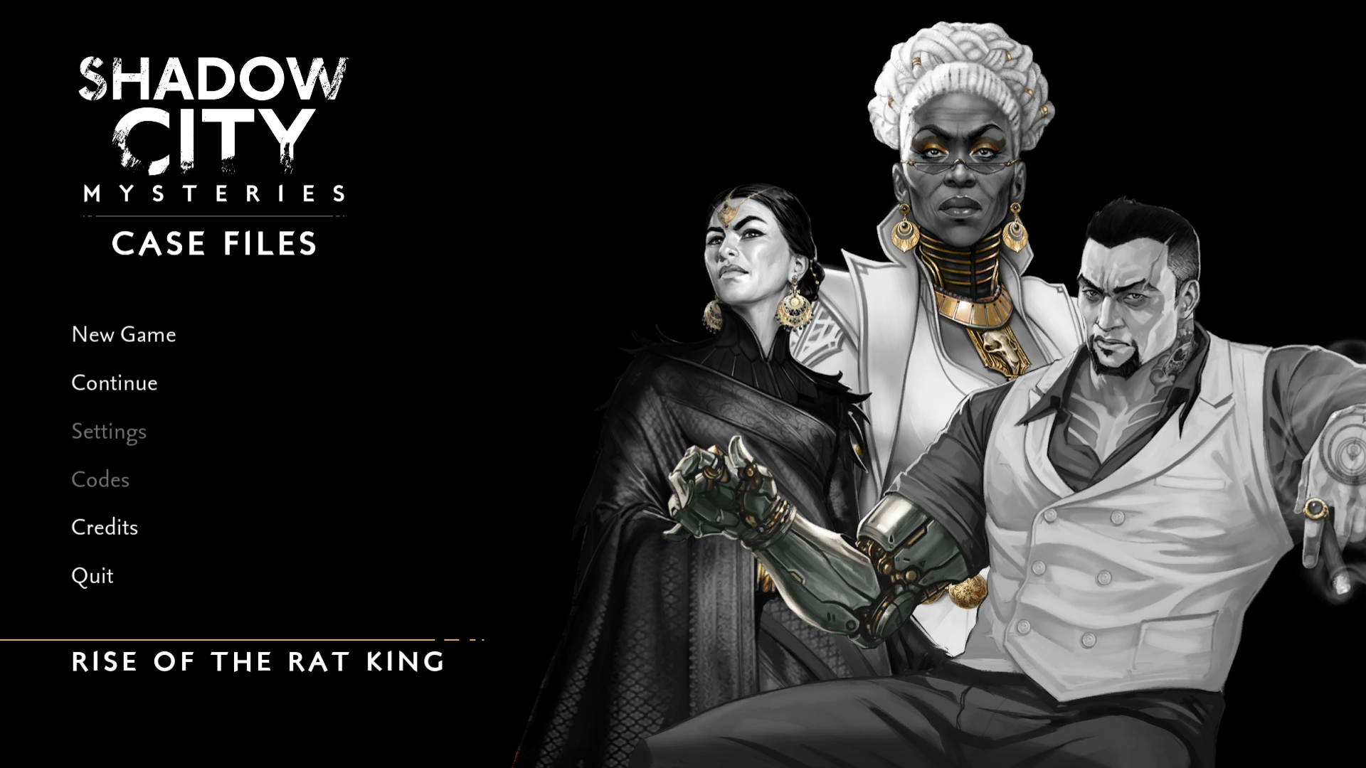 Shadow City Mysteries: Case Files – Rise of the Rat King