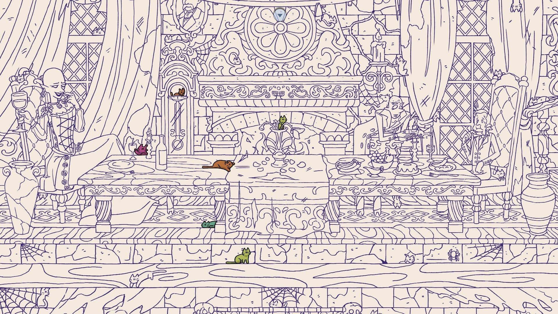 Hidden Cats in Spooky Village