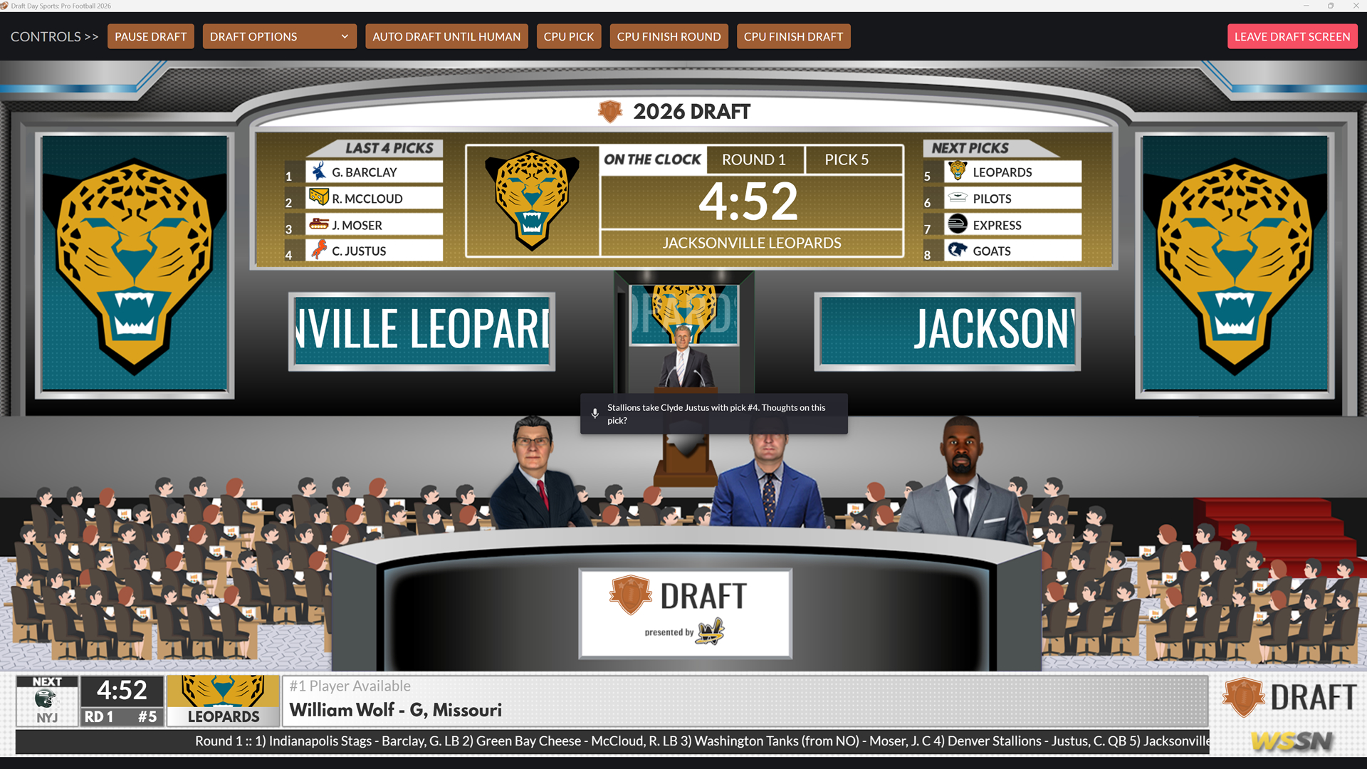 Draft Day Sports: Pro Football 26