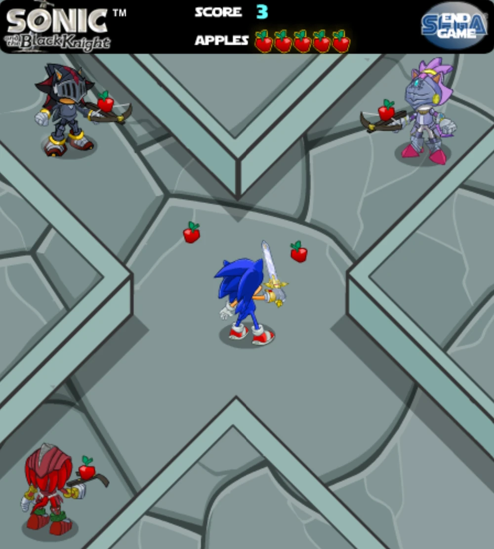 Sonic Knight In Training