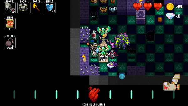 Crypt of the Necrodancer: Shovel Knight