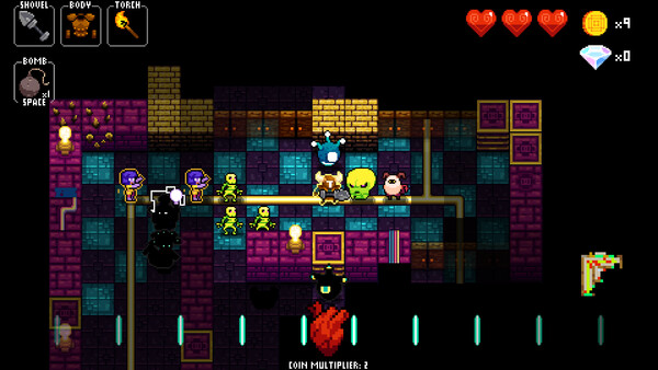 Crypt of the Necrodancer: Shovel Knight