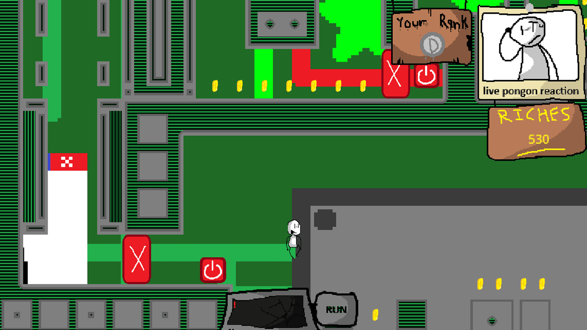 Evil Pongon Game