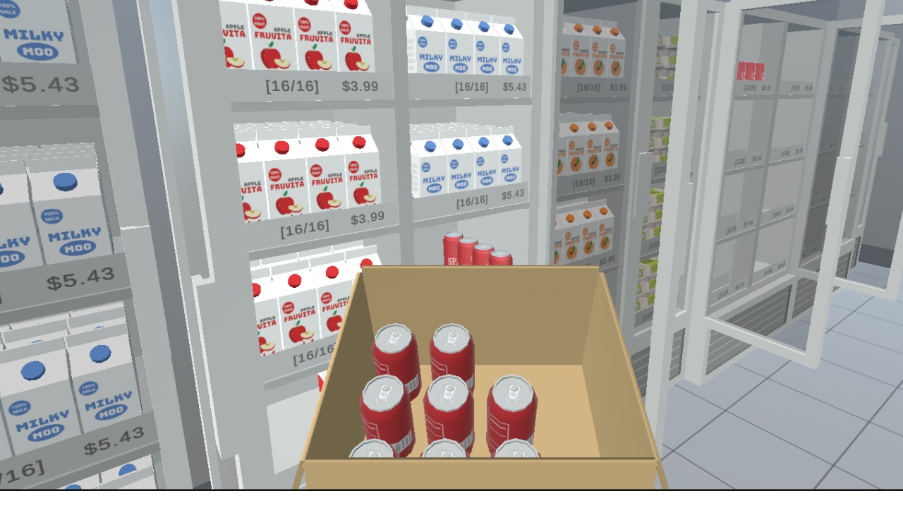 Supermarket Simulator Store Game 3D