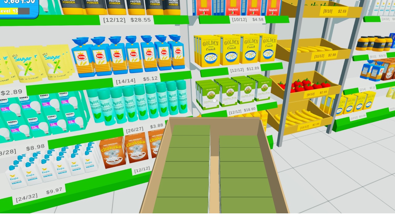 Supermarket Simulator Store Game 3D