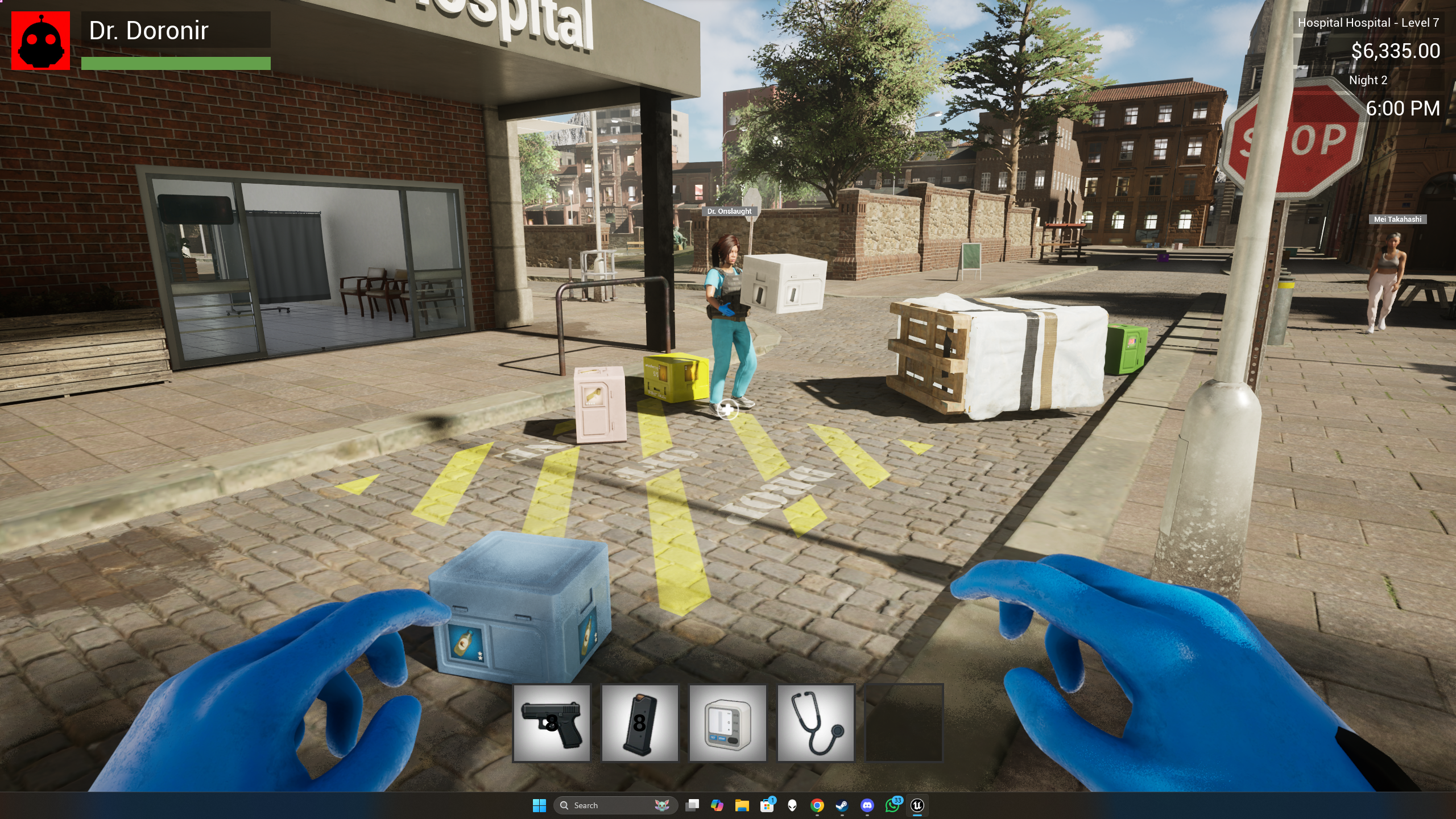 Cure: A Hospital Simulator