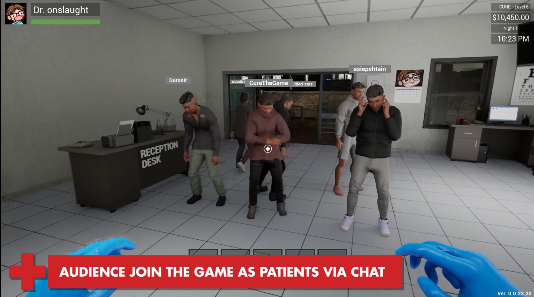 Cure: A Hospital Simulator