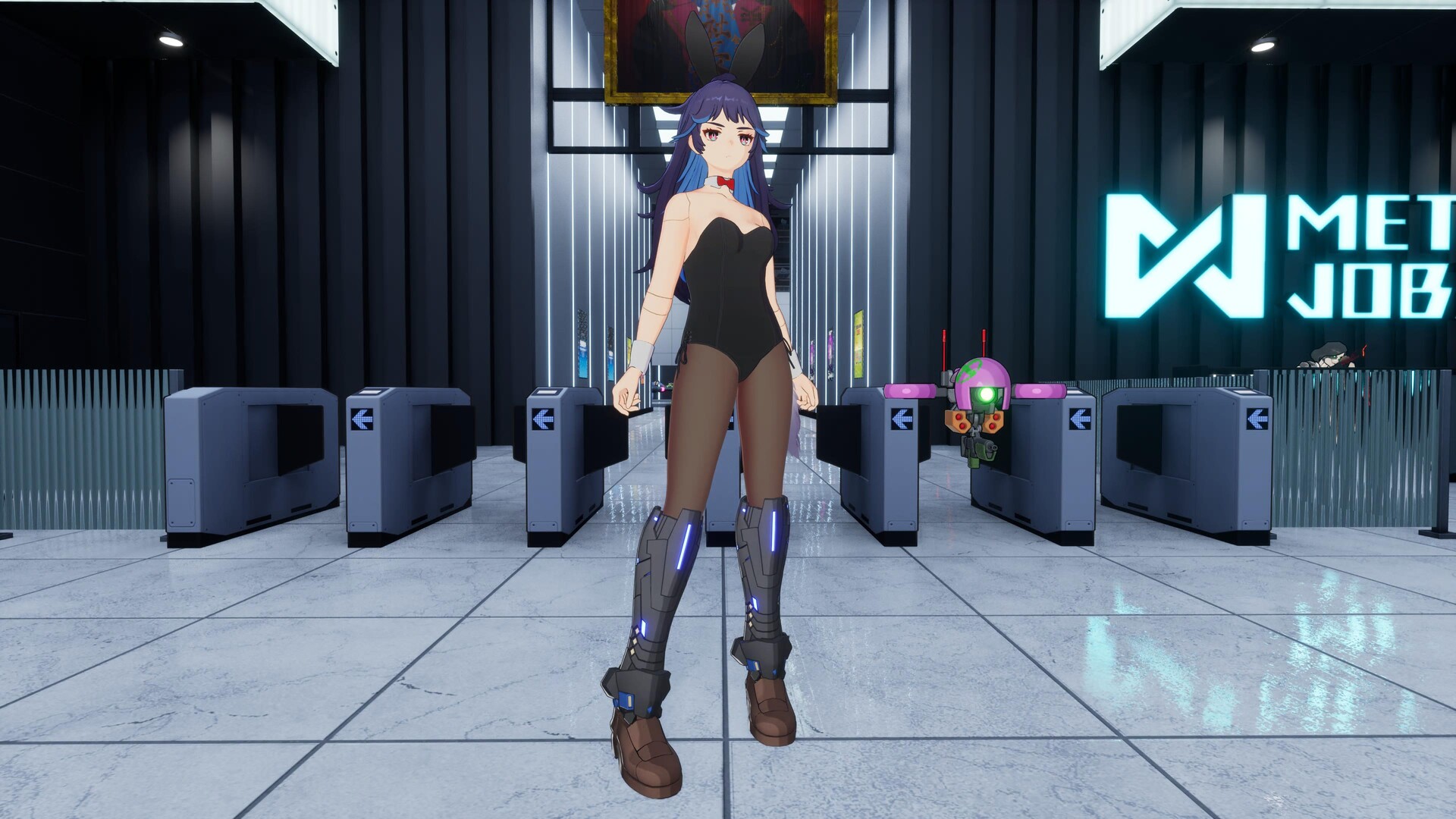 Full Metal Schoolgirl: Costume – “Black Bunny Girl (Akemi)”