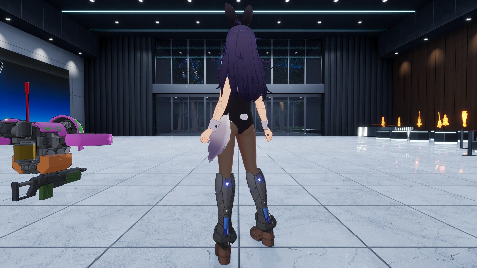 Full Metal Schoolgirl: Costume – “Black Bunny Girl (Akemi)”
