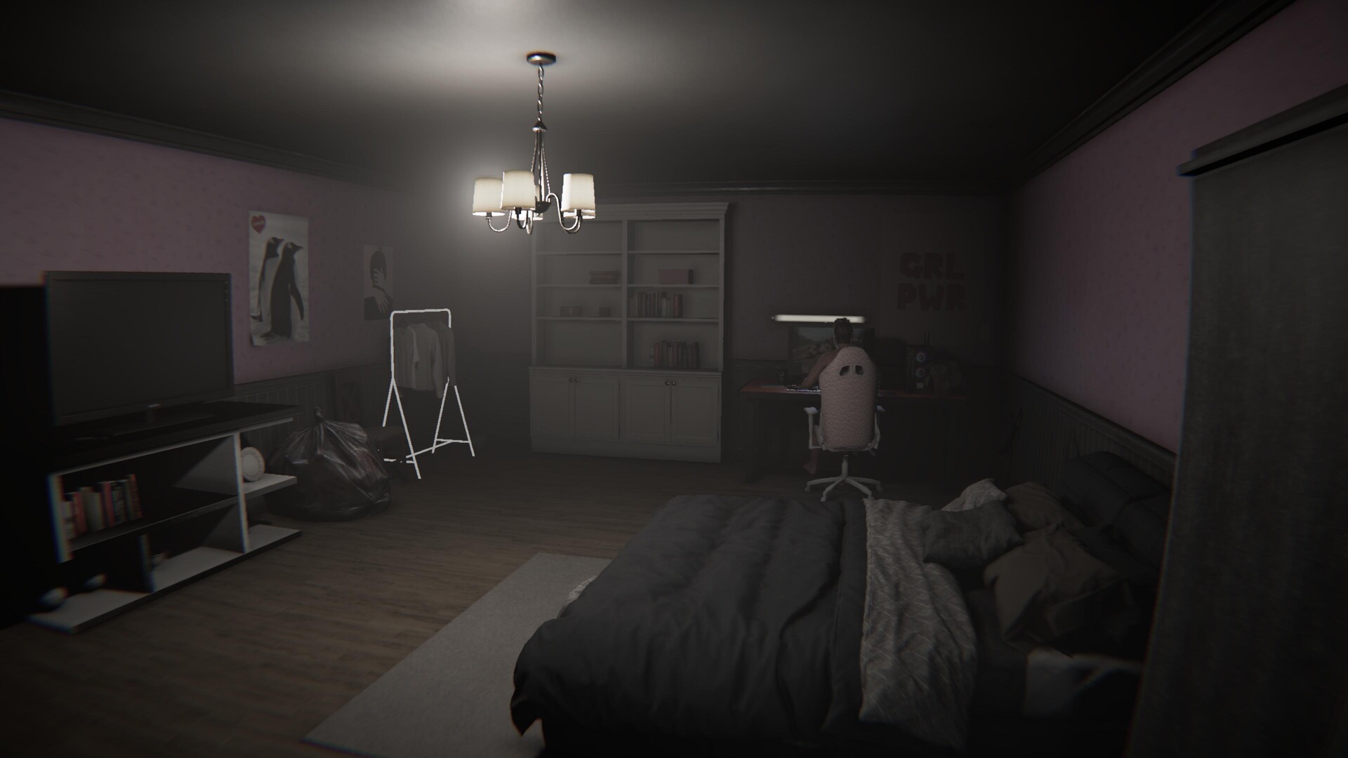 I woke up in the house of a fat man: he’s over 30 years old and loves beer and games