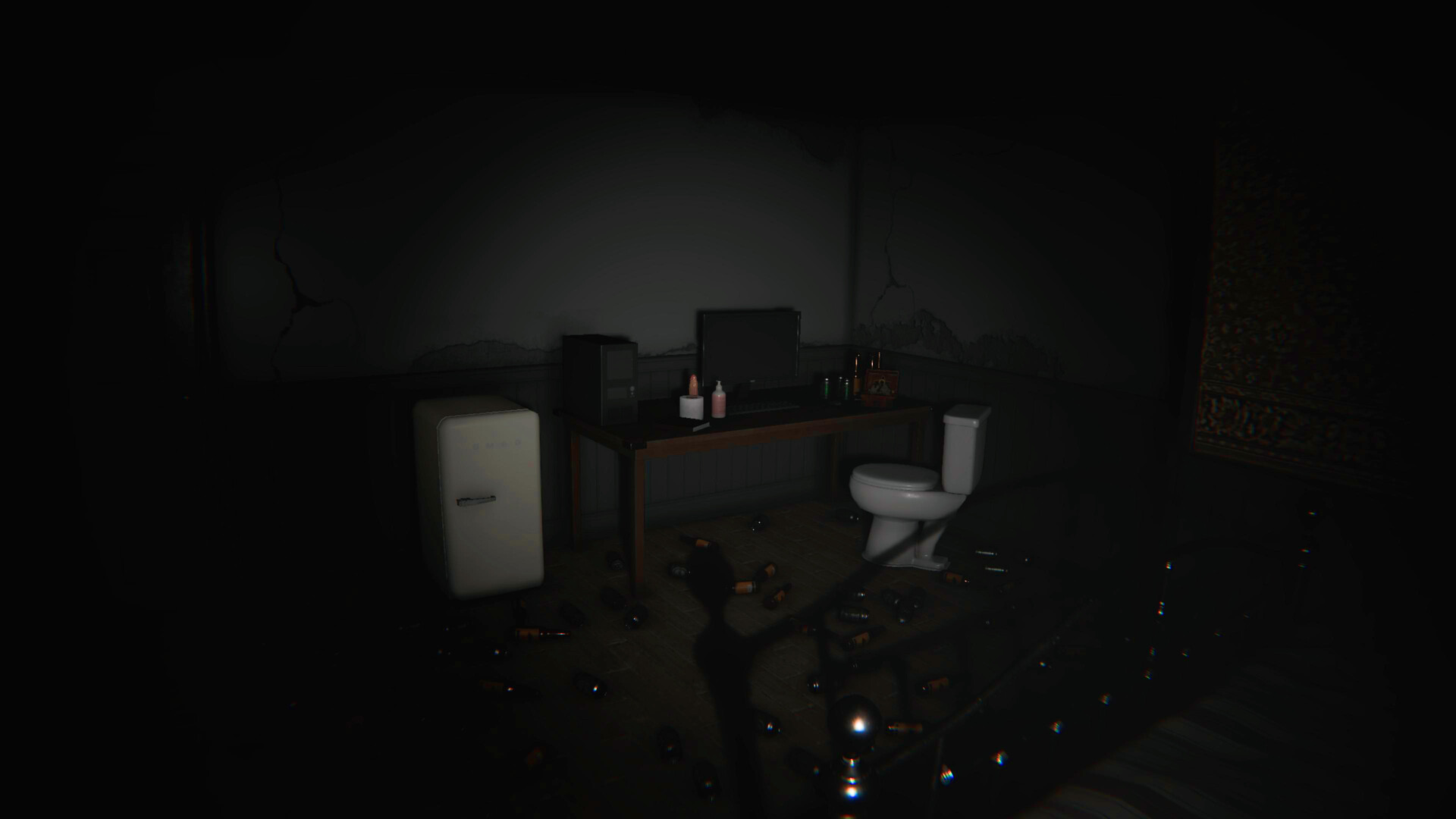 I woke up in the house of a fat man: he’s over 30 years old and loves beer and games