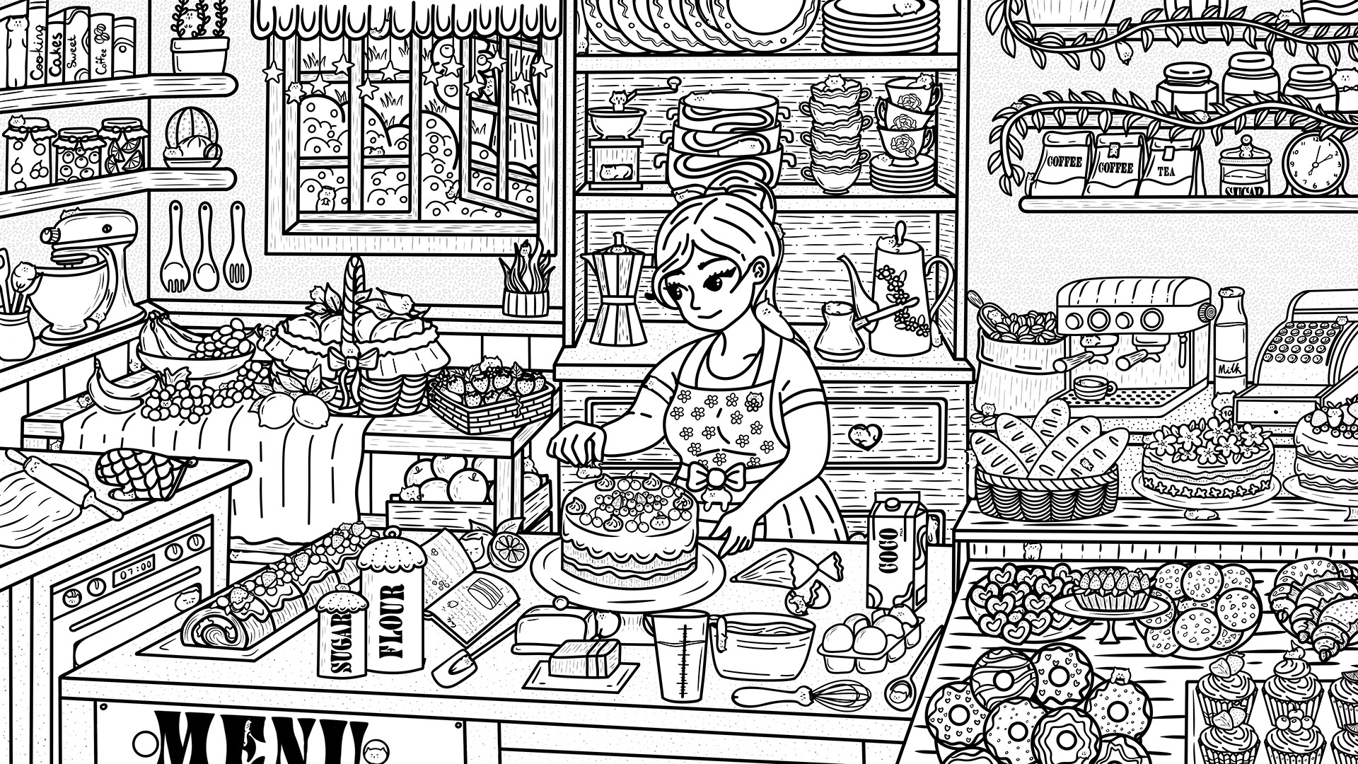 100 Bakery Cats