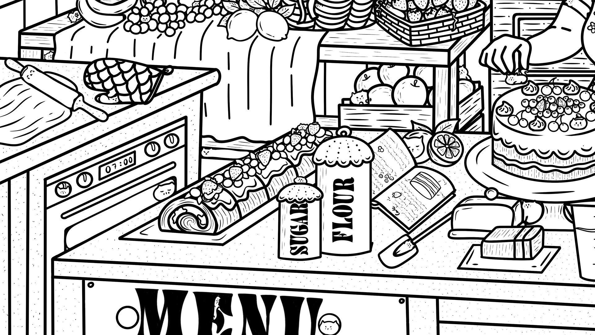 100 Bakery Cats