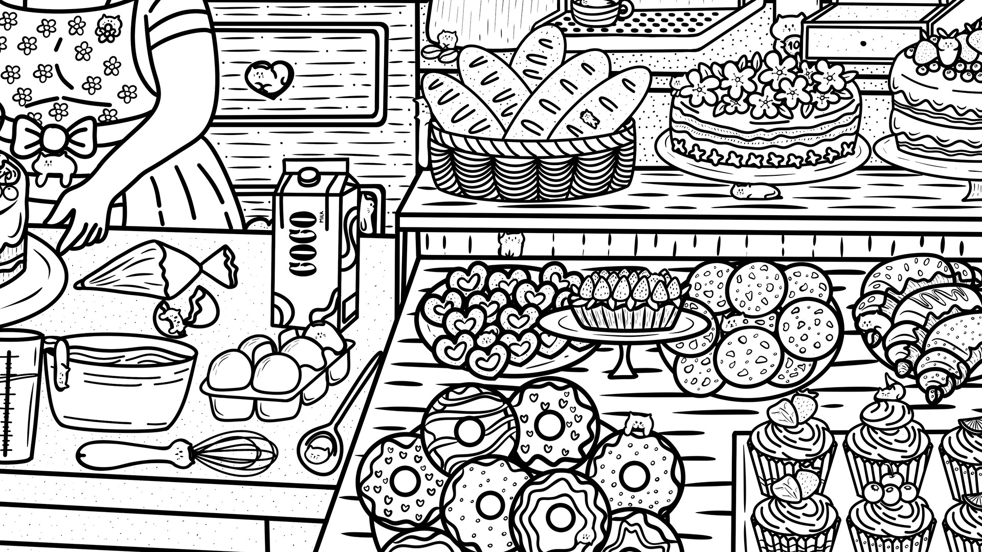 100 Bakery Cats