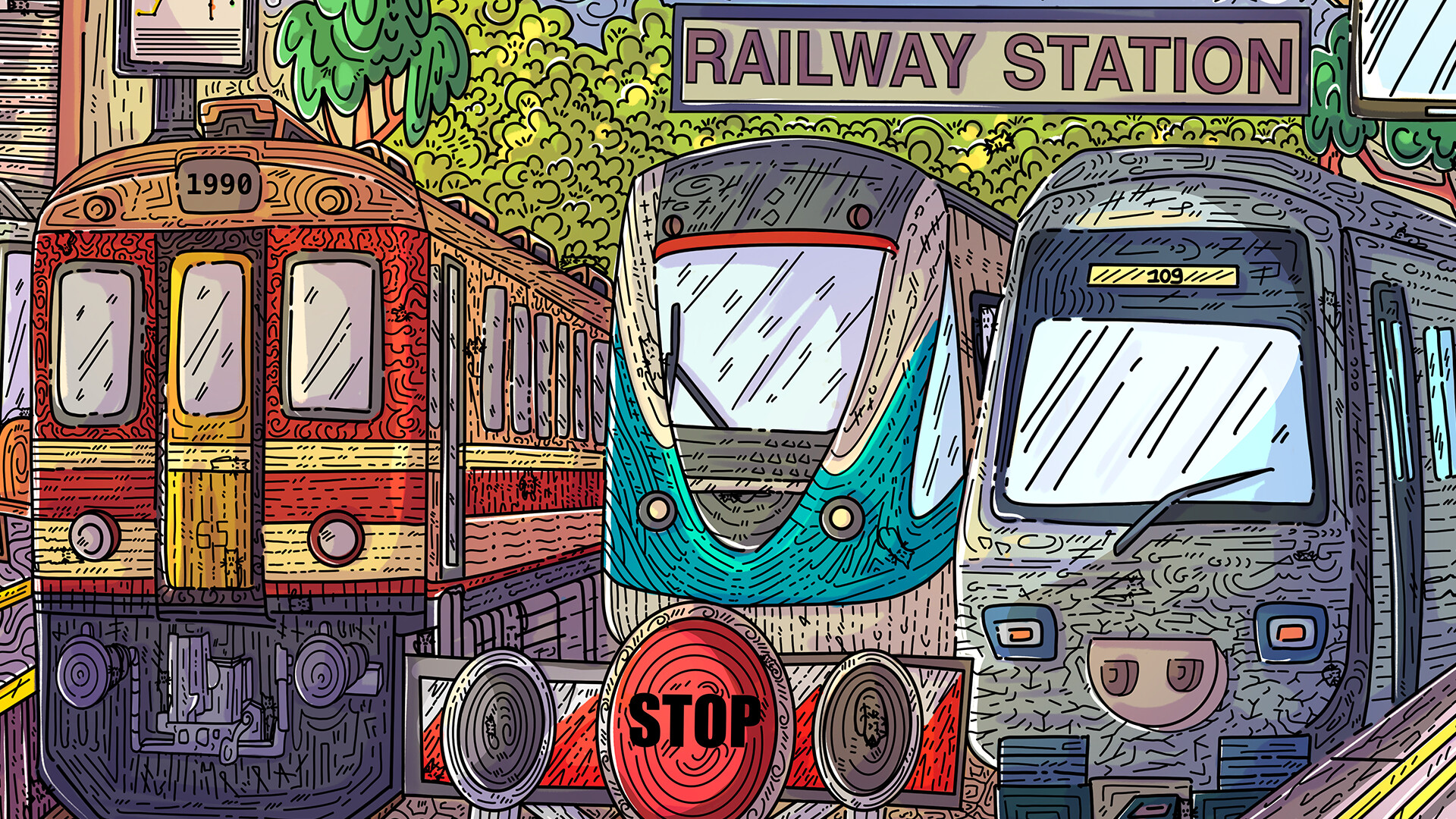 100 Railway Cats