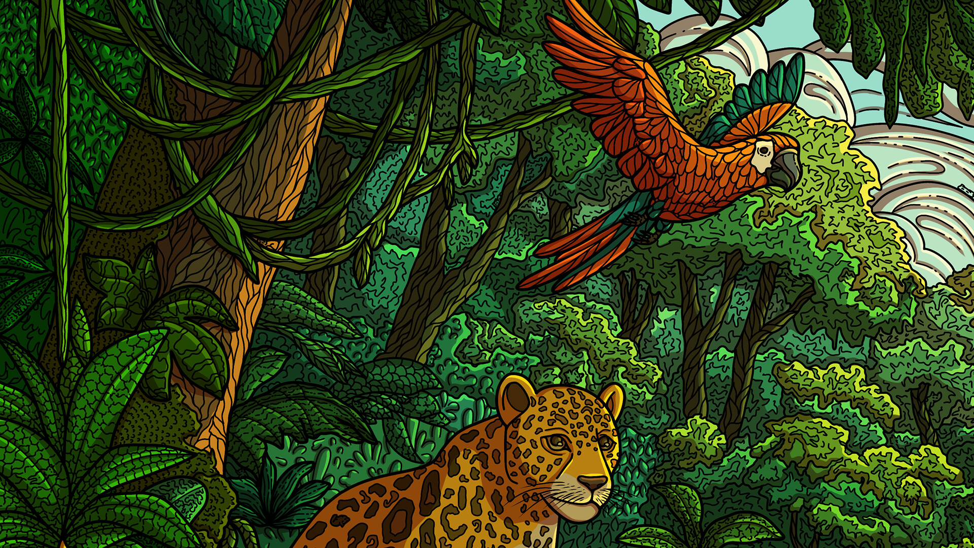 100 Jungle Cats