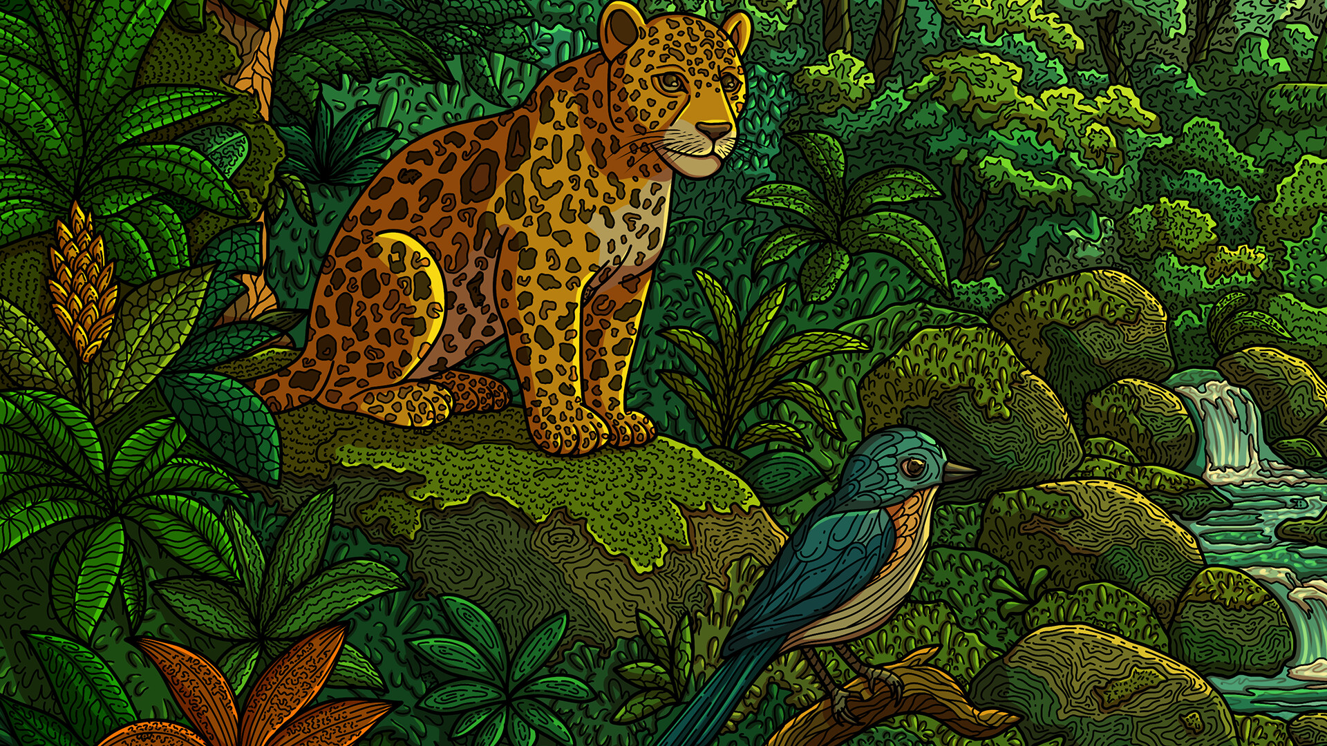 100 Jungle Cats