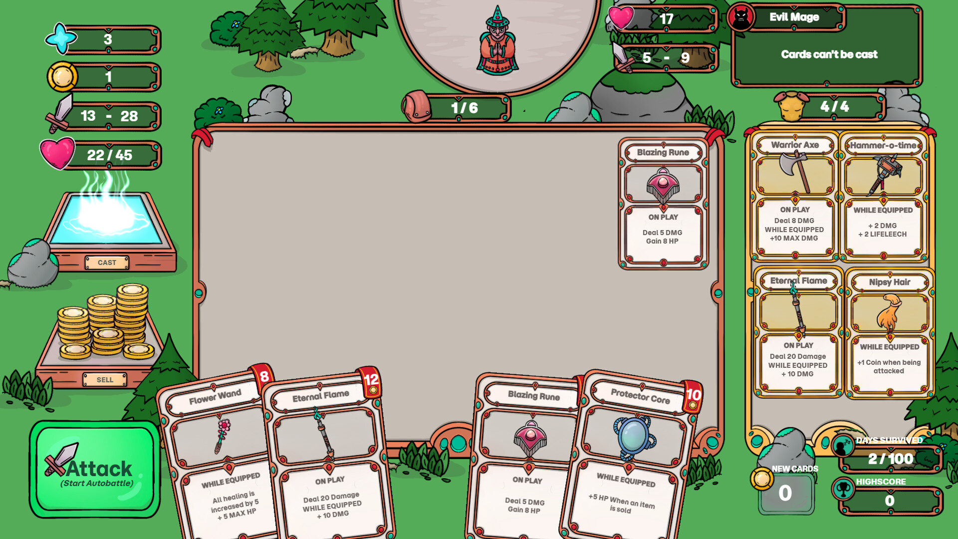 Runewood: Hundred Nights