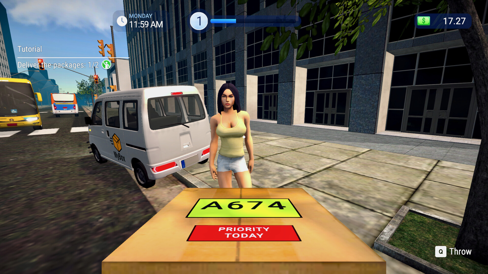 Parcel Delivery Simulator