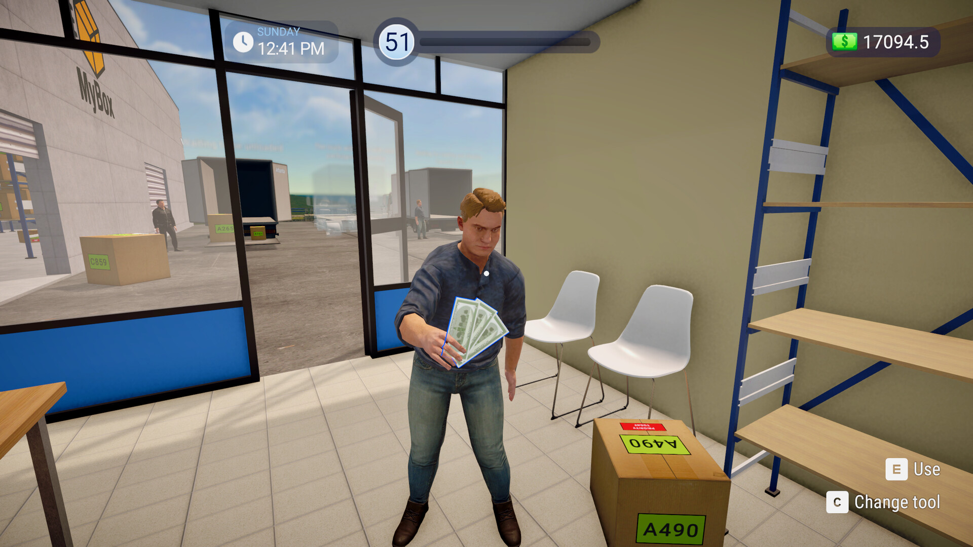 Parcel Delivery Simulator