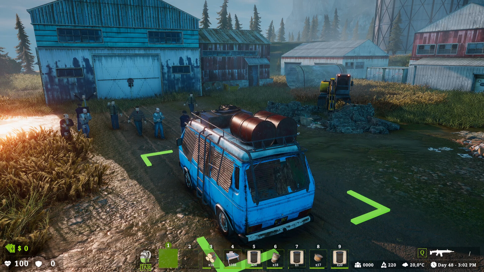 Outpost Simulator