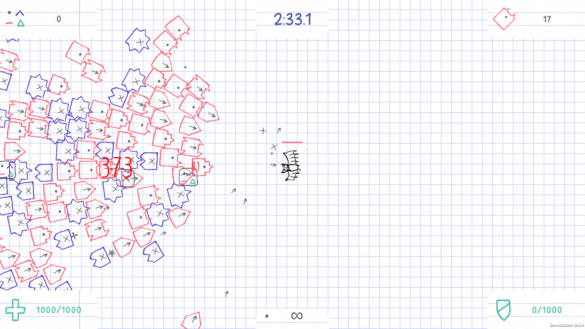 Squared Notebook Fight