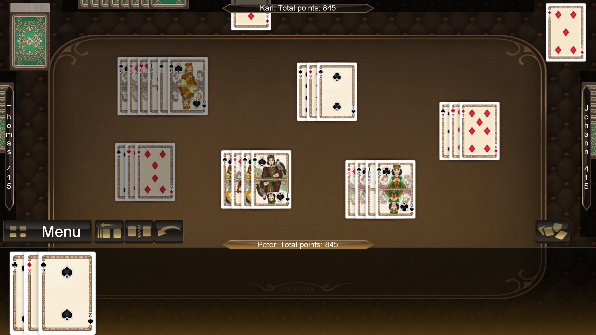 Absolute Canasta for Windows 11